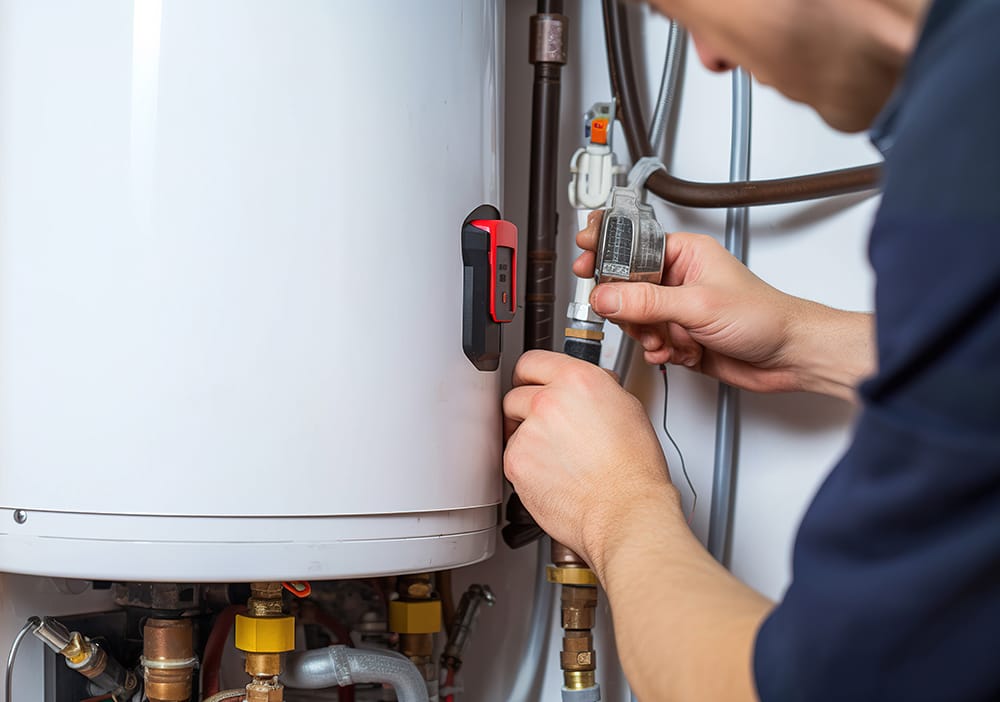 Water heater repair and maintenance service in Wildwood, Georgia