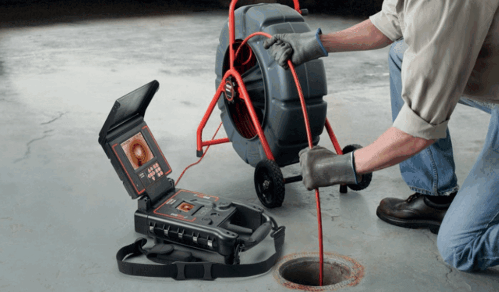 Sewer camera inspection and drain cleaning service in Wildwood, Georgia