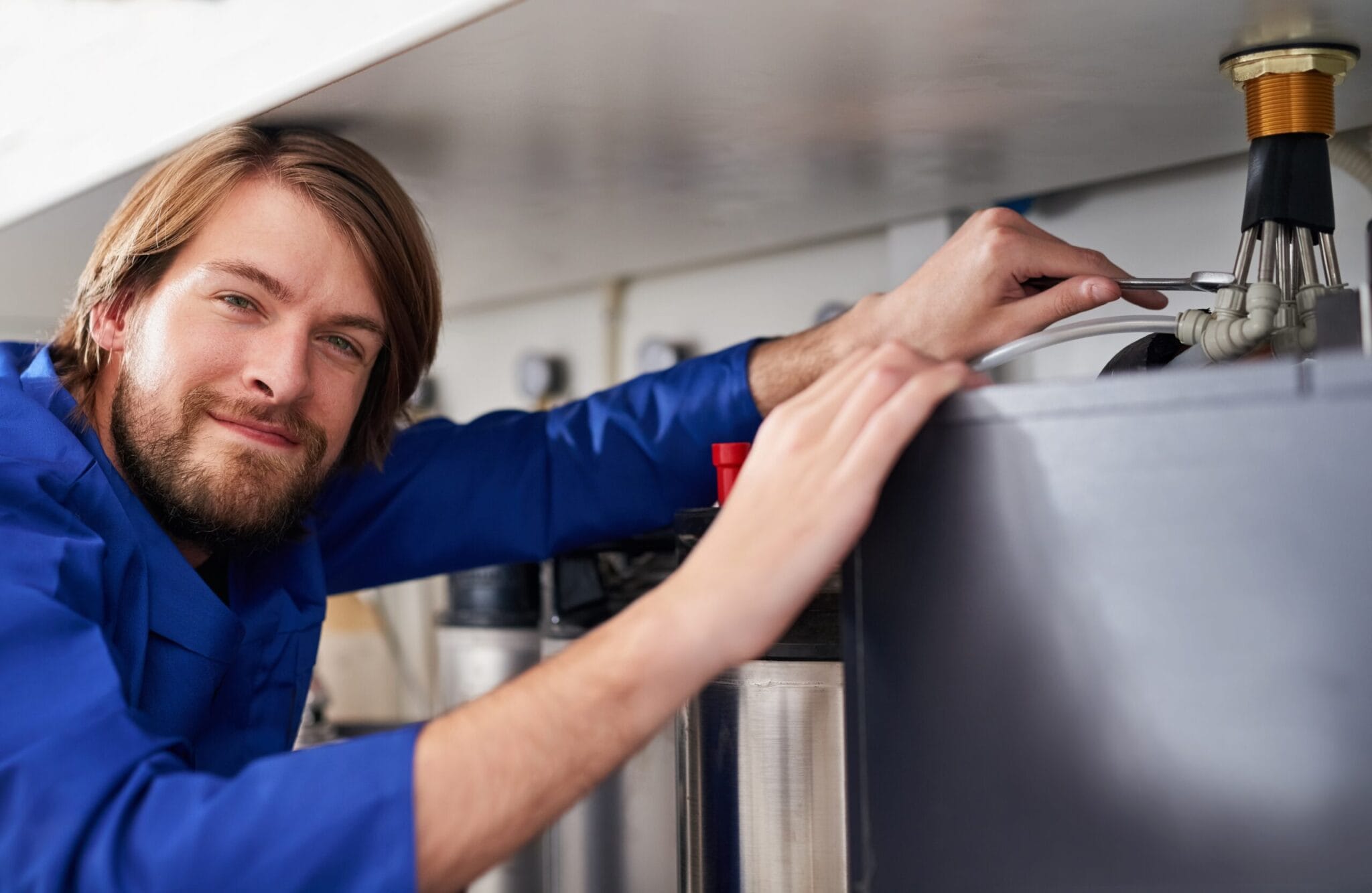 Appliance water line repair by plumber in Wildwood, Georgia